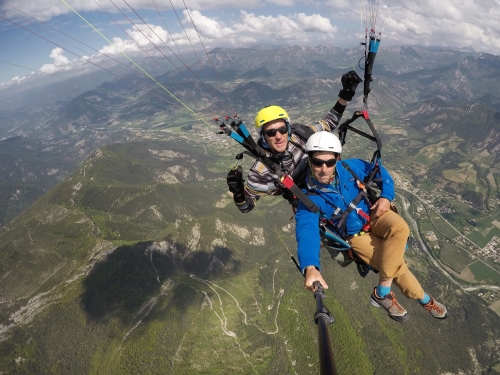 paragliding flight Die